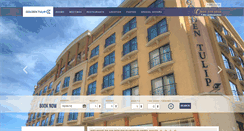 Desktop Screenshot of goldentulipvivaldihotel.com