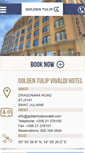 Mobile Screenshot of goldentulipvivaldihotel.com